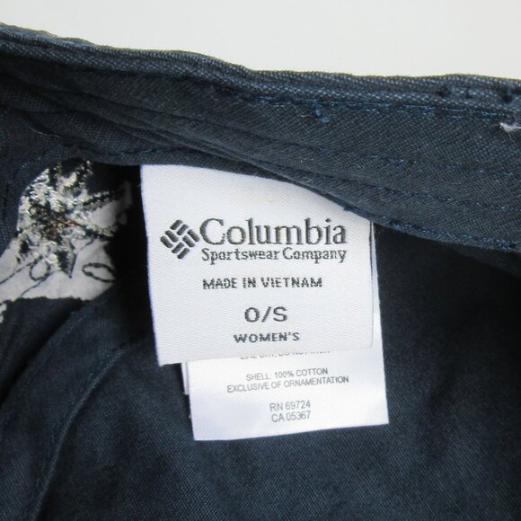 NWT - Columbia Women Hat - Cotton - Sun Protection - Embroidered - Picture 7 of 8